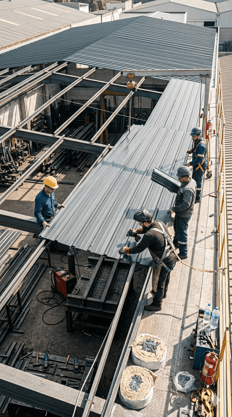Metal Solutions – estructura metálica